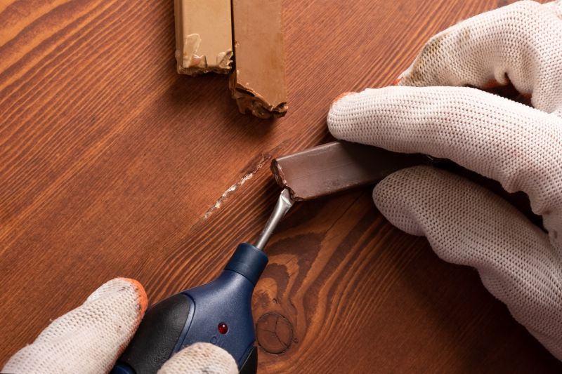 Products For Wood Floor Scratches Repairs in use