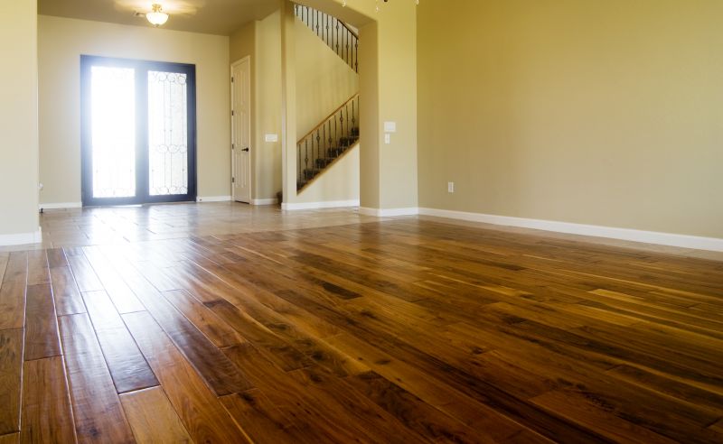 Modern Hardwood in Entryway
