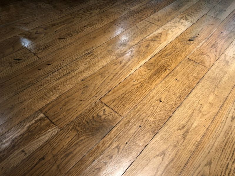 Refinished Hardwood Floor